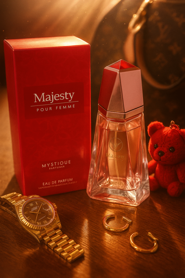 MYSTIQUE PERFUMES - MAJESTY Perfume EDP Spray | Patchouli Woody Warm Spicy Earthy Balsamic Fragrance
